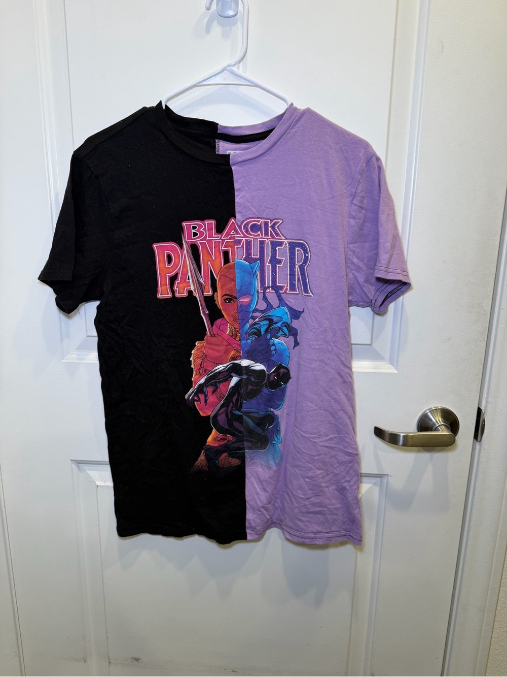 Like New Marvel Black Panther Colorblock Unisex Tee